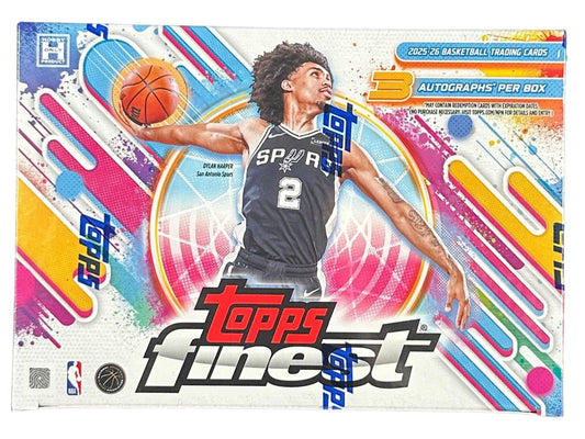 2025-26 Topps Finest Basketball Breaker's Delight Box