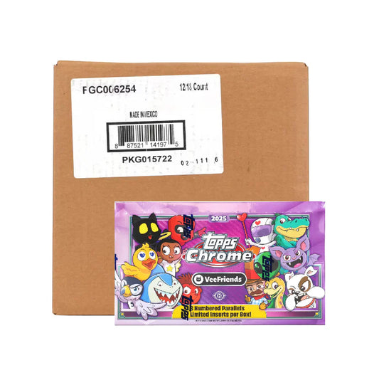 2025 Topps VeeFriends Chrome Hobby 12-Box Case