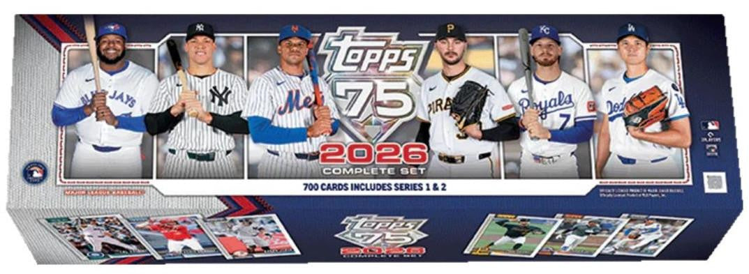 2026 Topps Baseball Factory Complete Set Box (Hobby Version)