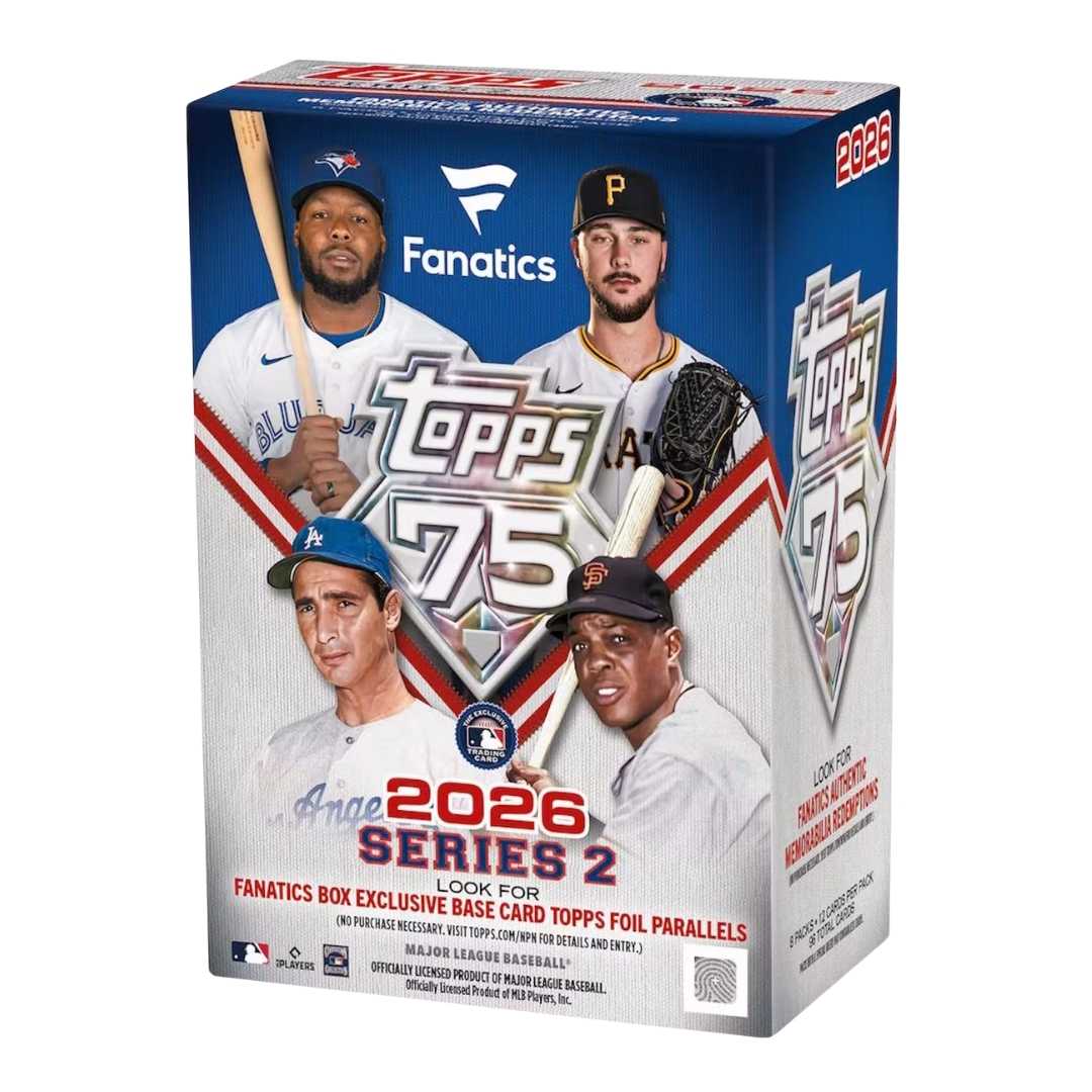 2026 Topps Series 2 Baseball Fanatics Blaster Box