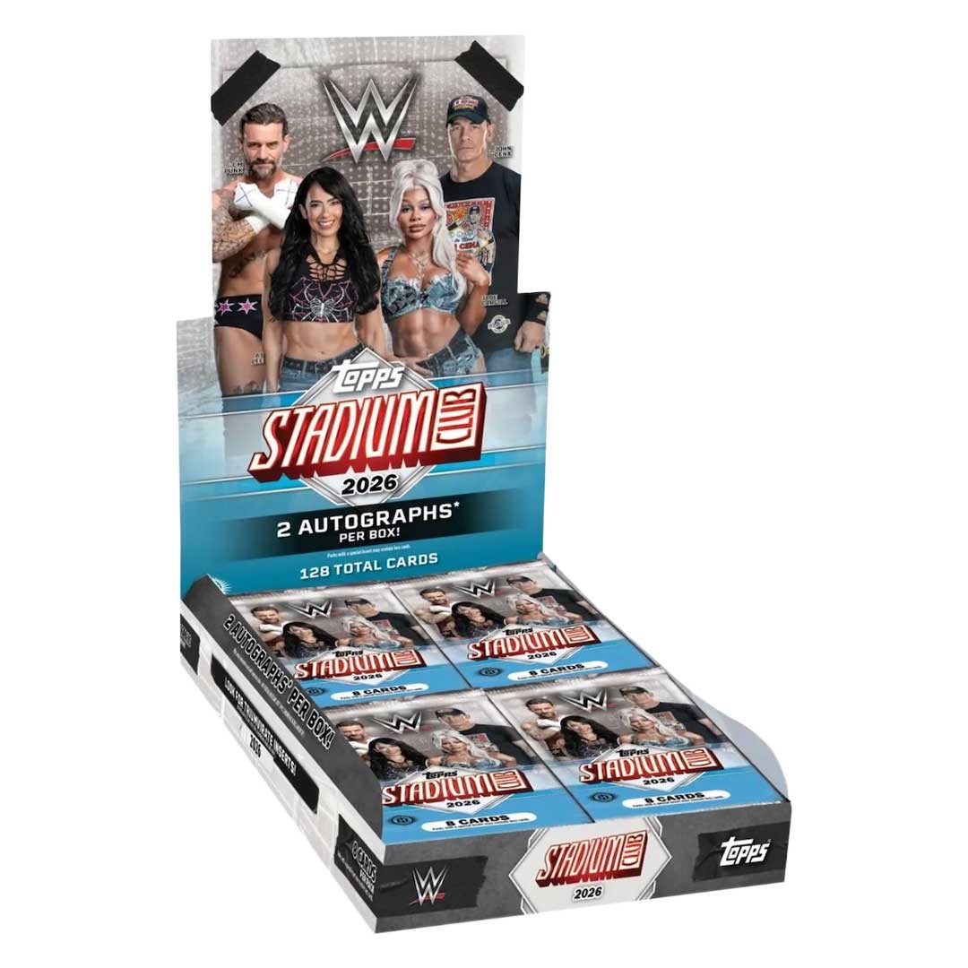 2026 Topps Stadium Club WWE Wrestling Hobby Box – MN Sports Cards