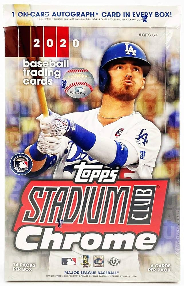 2020 Topps Stadium Club Chrome Hobby Box