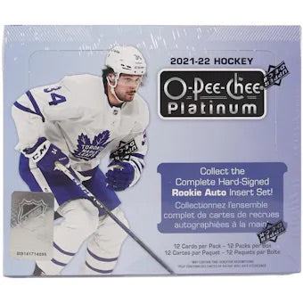 2021-22 Upper Deck O-Pee-Chee Platinum Hockey Hobby Box