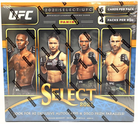 2021 Panini Select UFC Hobby Hybrid H2 Box