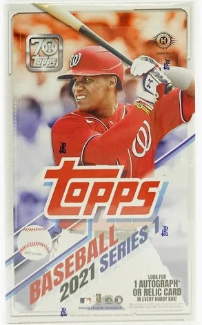 2021 Topps Series 1 Baseball Hobby Box