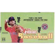 2022 Topps Heritage Minor Baseball Hobby Box