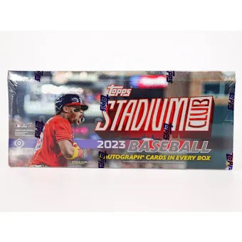 2023 Topps Stadium Club Baseball Hobby Box