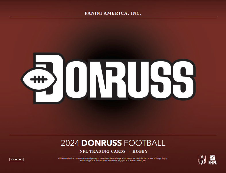 2024 Panini Donruss Football Hobby 18-Box Case