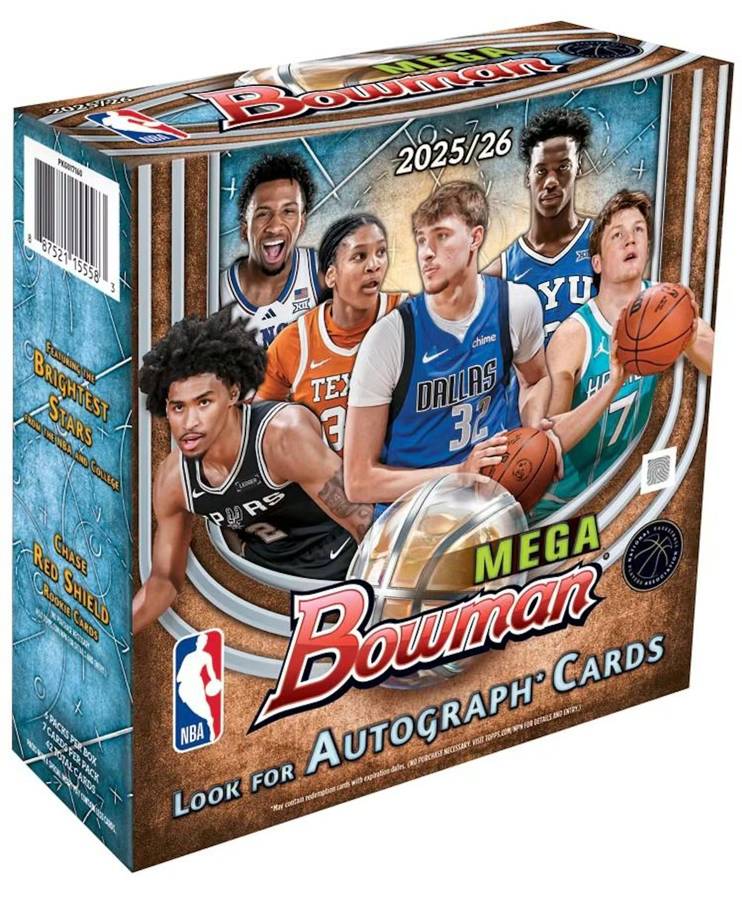 2025-26 Bowman Basketball Mega Box