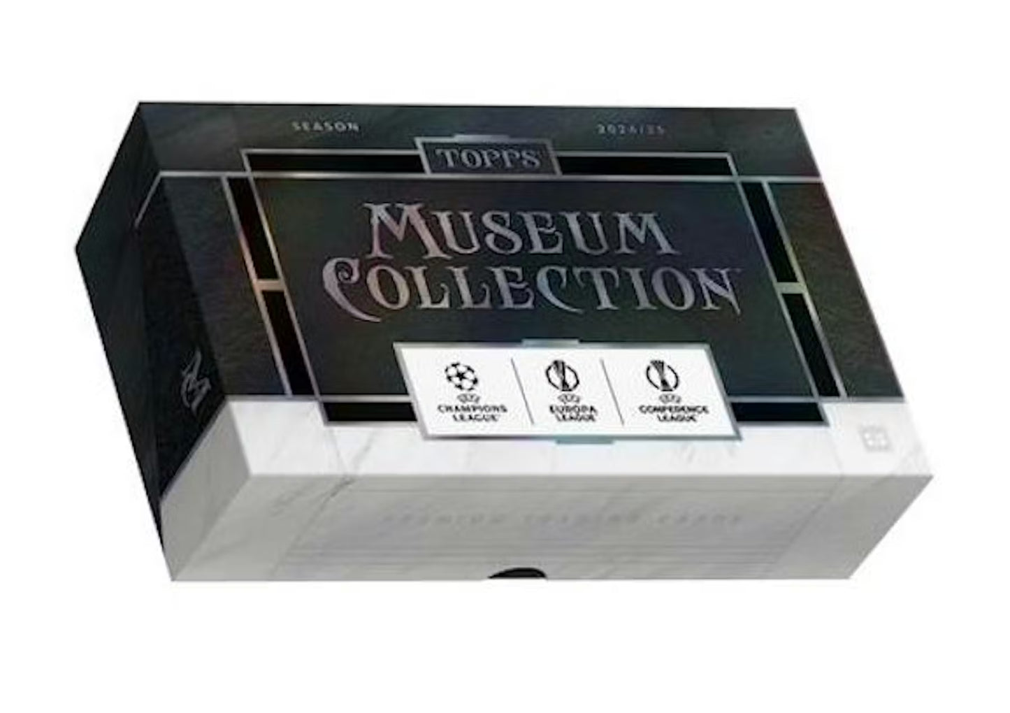 2024-25 Topps UEFA Club Competitions Museum Collection Soccer Hat Trick 4-Box Case