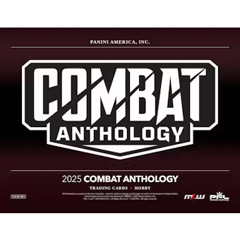 2025 Panini PFL Combat Anthology Hobby 12-Box Case