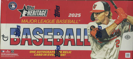 2025 Topps Heritage Baseball Hobby Box