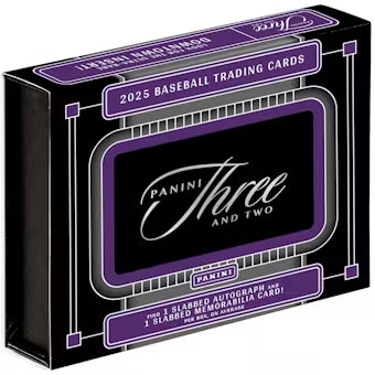 2025 Panini Three & Two Baseball Hobby Box