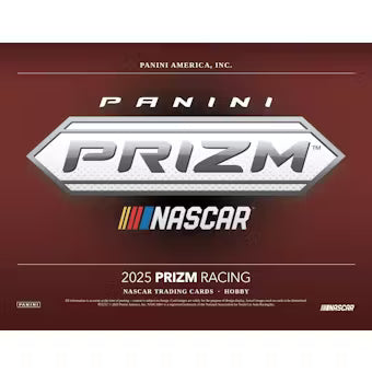 2025 Panini Prizm Racing Hobby 12-Box Case