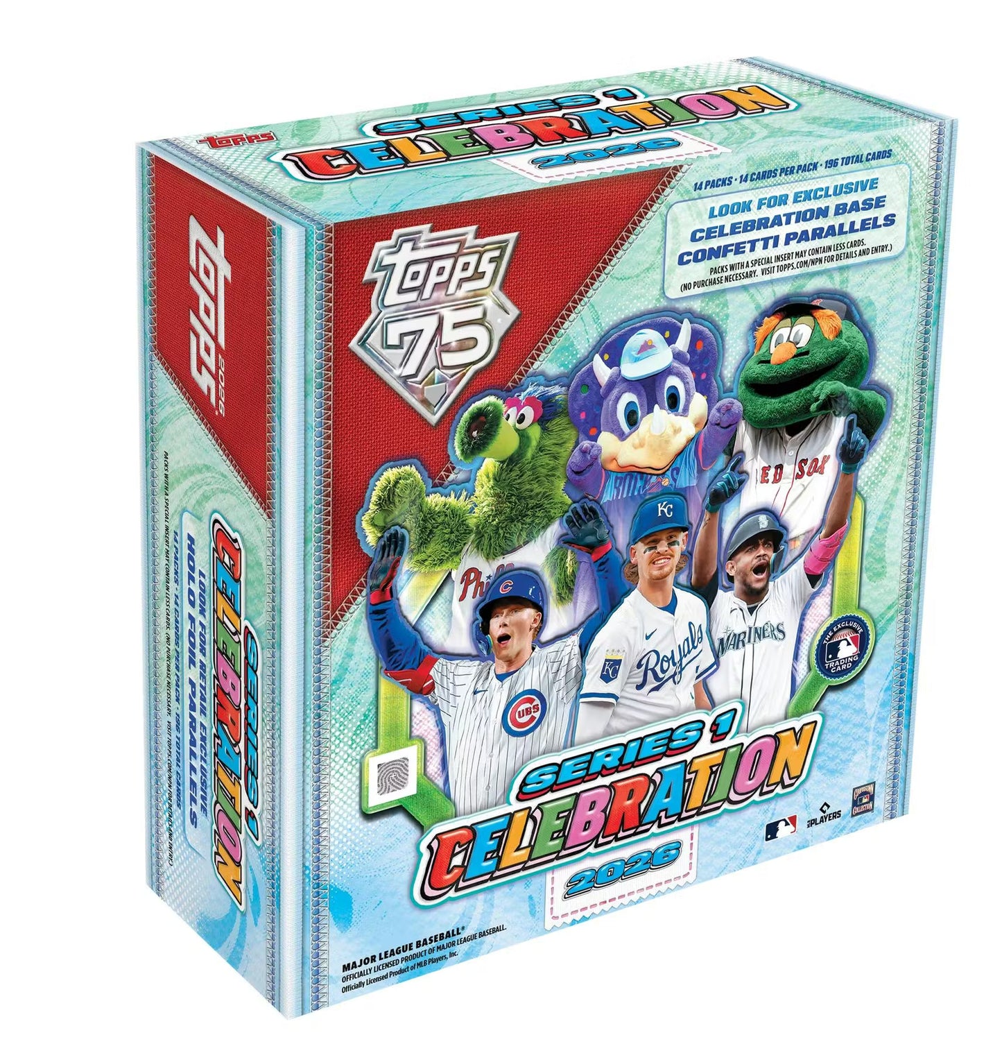 2026 Topps Series 1 Baseball Celebration Mega Box