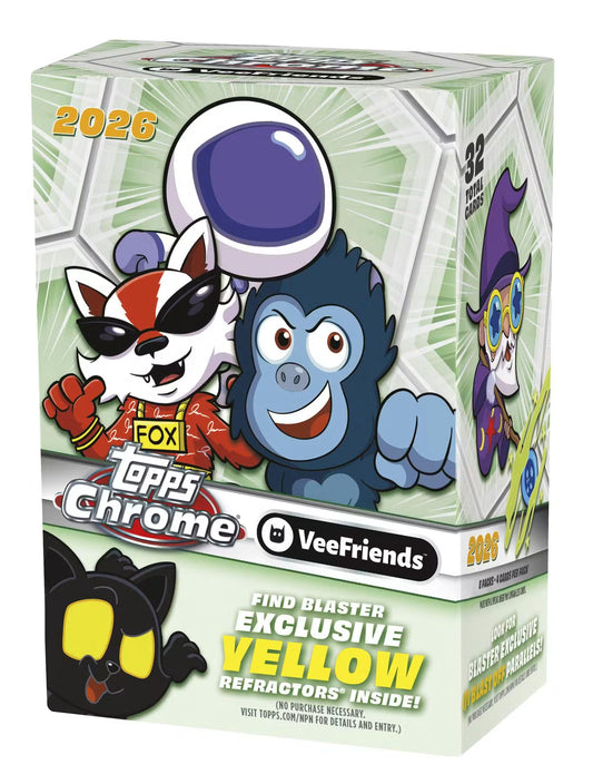 2026 Topps VeeFriends Chrome Blaster 40-Box Case