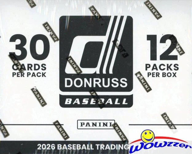 2026 Panini Donruss Baseball Fat Pack 12-Box Case