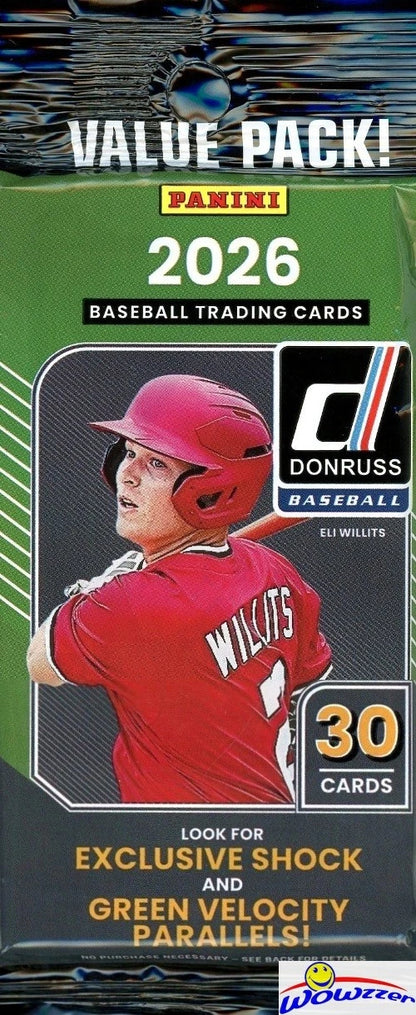 2026 Panini Donruss Baseball Fat Pack 12-Box Case