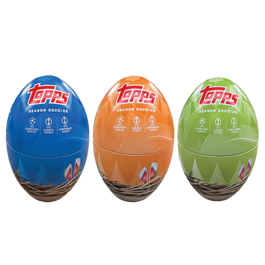 2025-26 Topps UEFA Club Competitions Soccer Spring Tin