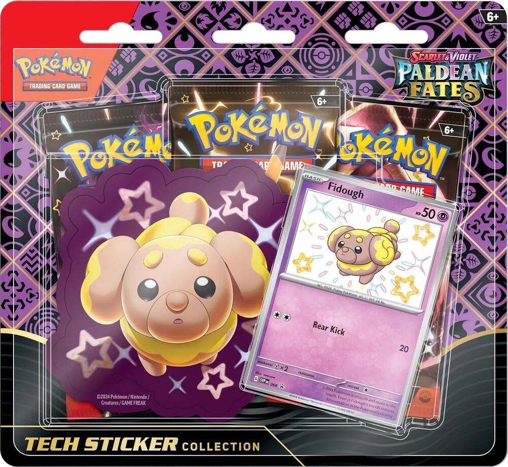Pokemon Scarlet & Violet: Paldean Fates Tech Sticker Collection