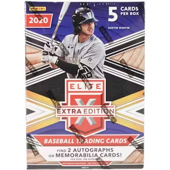 2020 Panini Elite Extra Edition Baseball Blaster Box