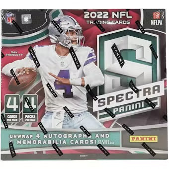 2022 Panini Spectra Football Hobby Box