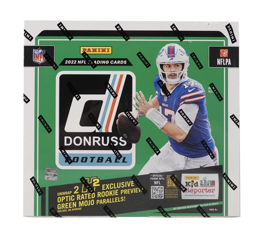 2022 Panini Donruss Football H2 Box