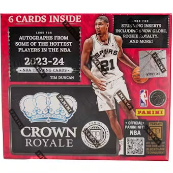 2023-24 Panini Crown Royale Basketball International Hobby Box
