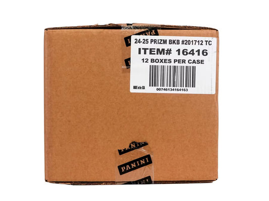 2024-25 Panini Prizm Basketball Hobby 12-Box Case