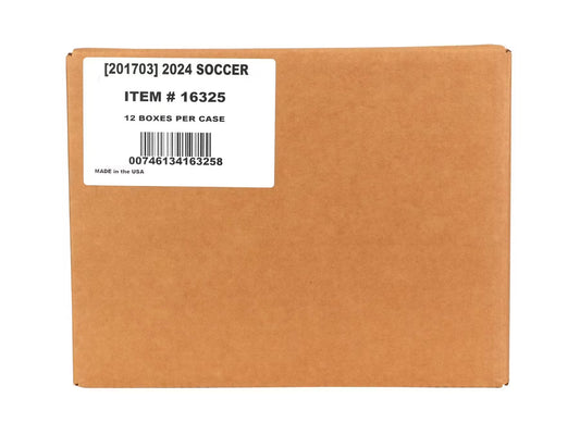 2024-25 Panini Prizm Premier League Soccer Hobby 12-Box Case