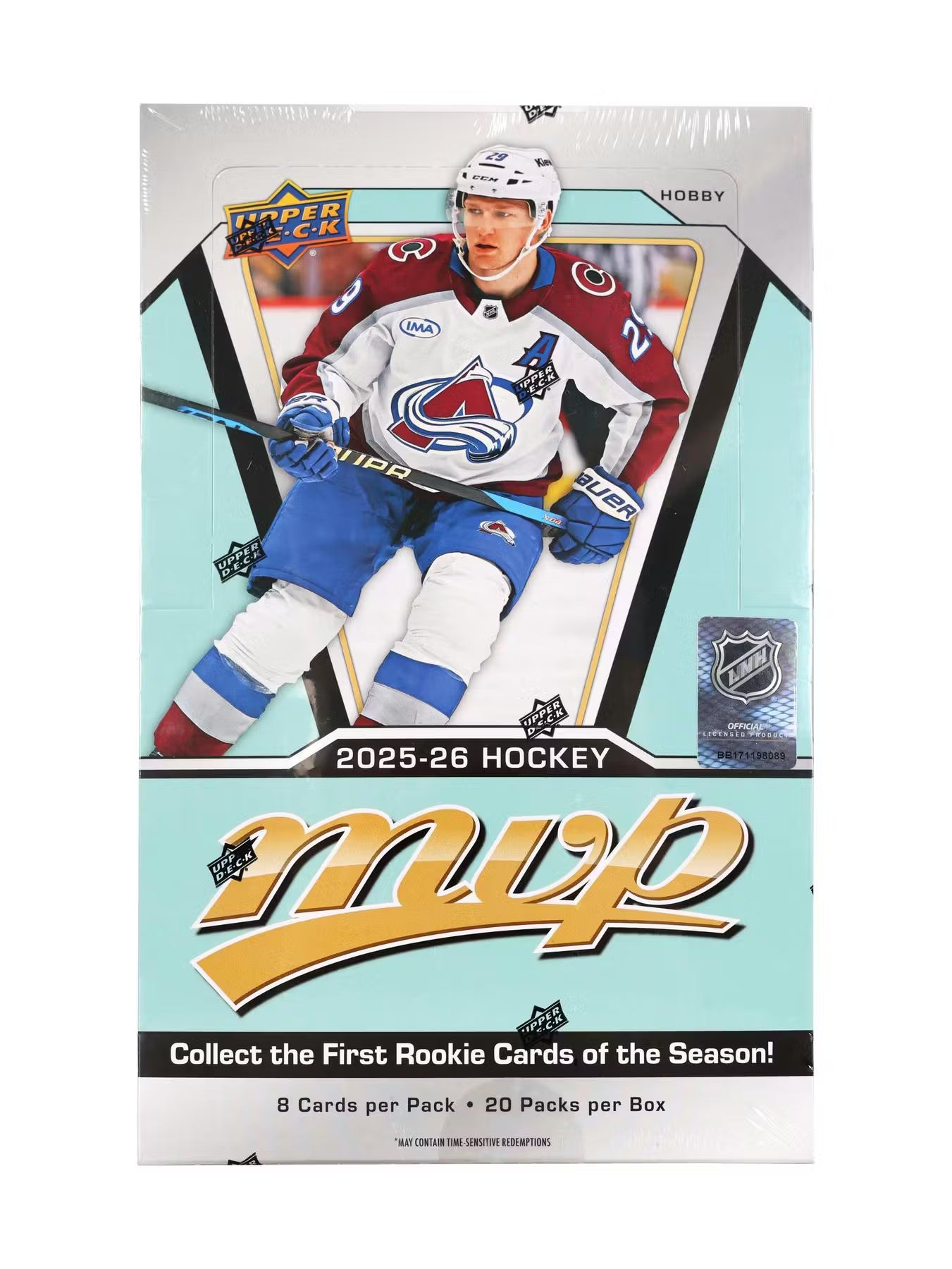 2025-26 Upper Deck MVP Hockey Hobby Box