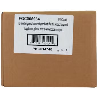 2024 Topps UFC Royalty Hobby 4-Box Case
