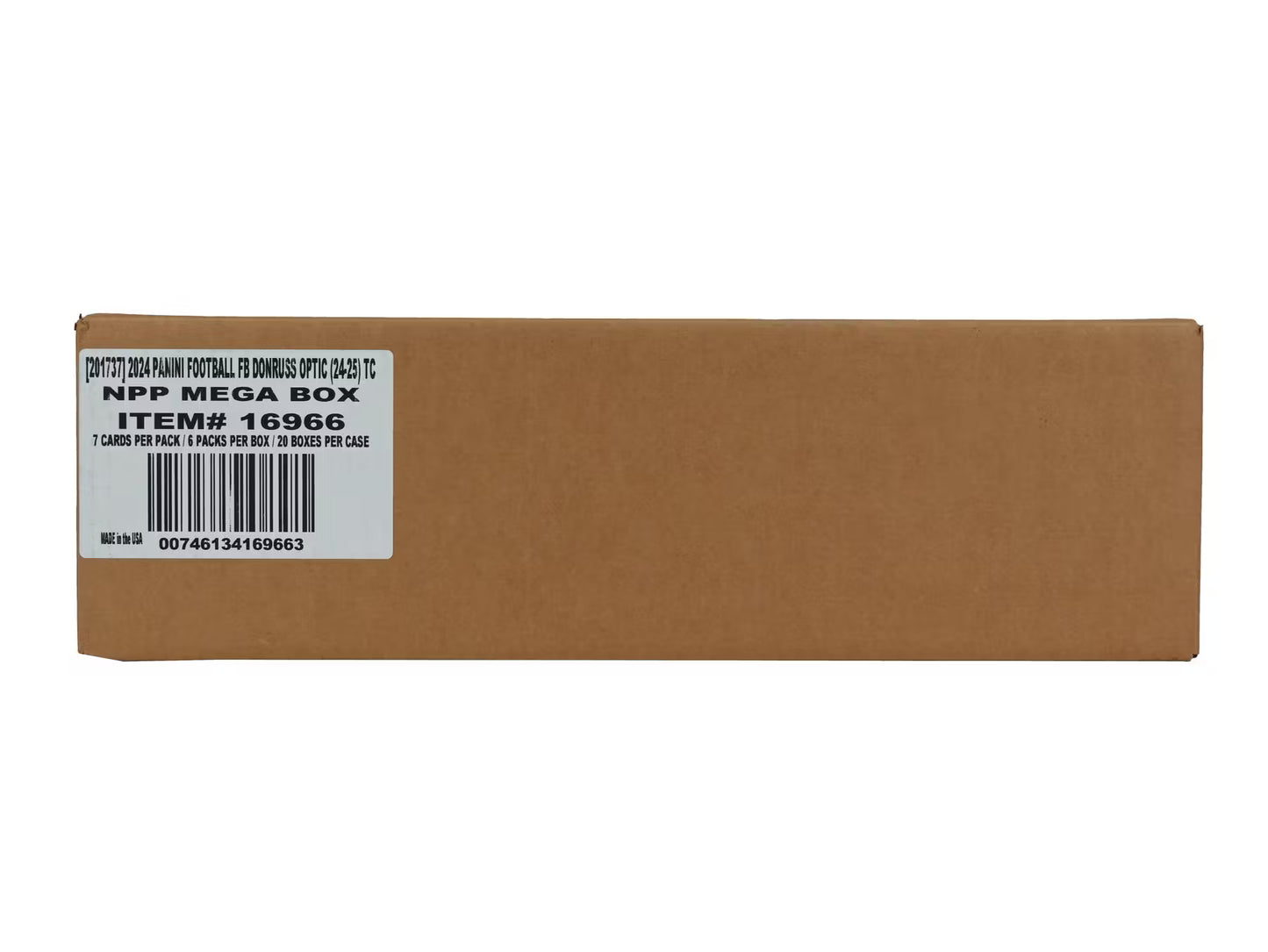 2024 Panini Donruss Optic Football Mega 20-Box Case(Blue Hyper Parallels)