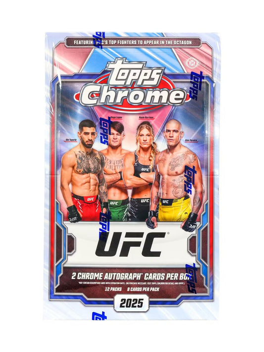 2025 Topps UFC Chrome Hobby Box