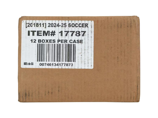 2024-25 Panini Obsidian Soccer Hobby 12-Box Case