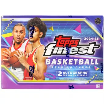 2024-25 Topps Finest Basketball Hobby 8-Box Case