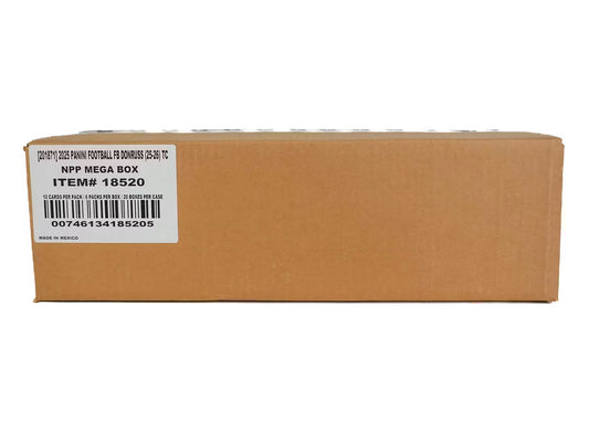 2025 Panini Donruss Football Mega 20-Box Case