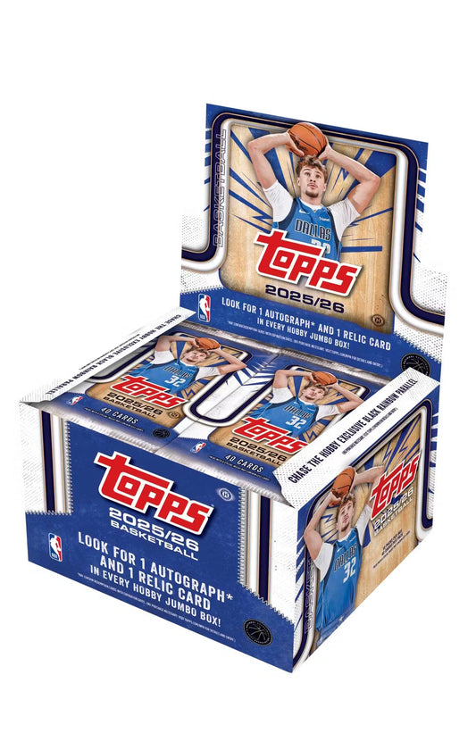 2025-26 Topps Basketball Jumbo 8-Box Case