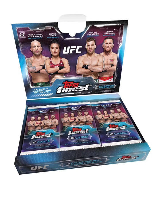 2025 Topps UFC Finest Hobby 8-Box Case