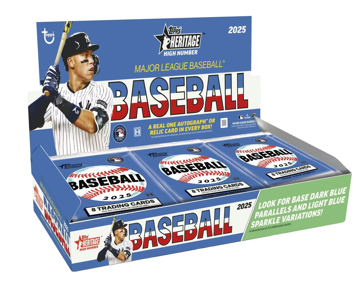 2025 Topps Heritage High Number Baseball Hobby Box