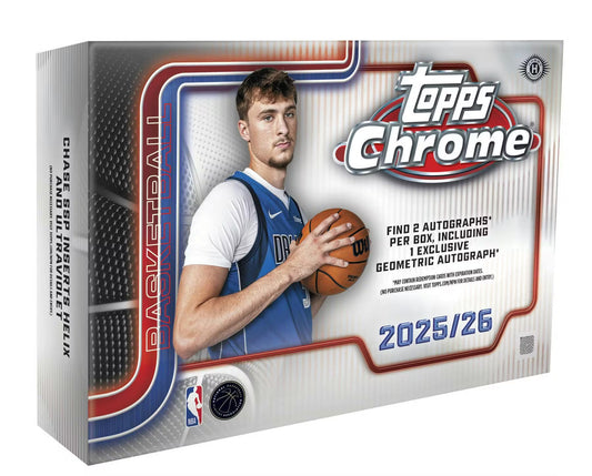 2025-26 Topps Chrome Basketball Breaker's Delight Box