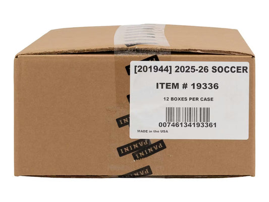 2025-26 Panini Select La Liga Soccer Hobby 12-Box Case