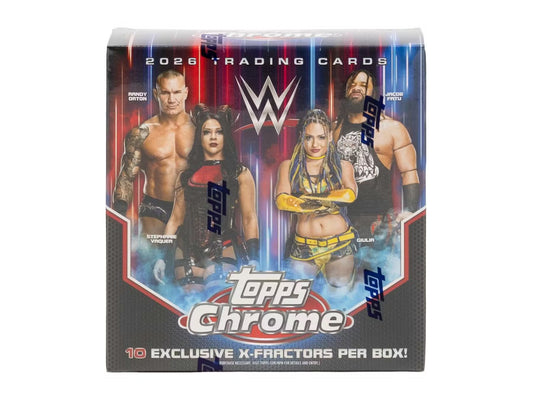 2026 Topps Chrome WWE Mega Box