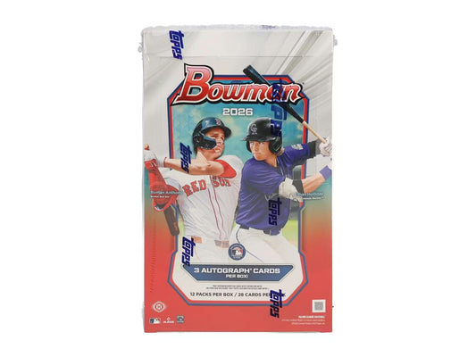 2026 Bowman Baseball Jumbo Box
