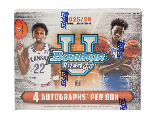 2025-26 Bowman University Best Basketball Hobby Box