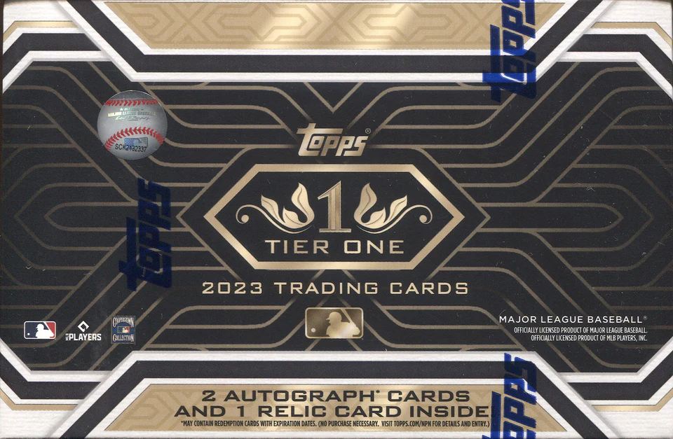 2023 Topps Tier One Baseball Hobby Box