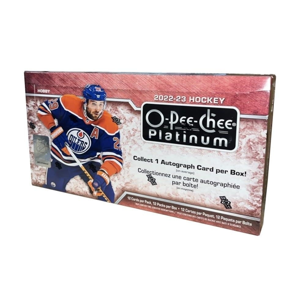 2022-23 Upper Deck O-Pee-Chee Platinum Hockey Hobby Box