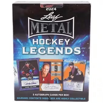 2024 Leaf Metal Hockey Legends Hobby Box