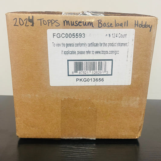 2024 Topps Museum Collection Baseball Hobby 12-Box Case