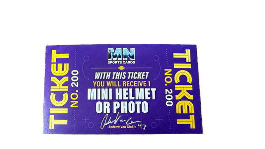 Andrew Van Ginkel Photo/Mini Helmet/Card